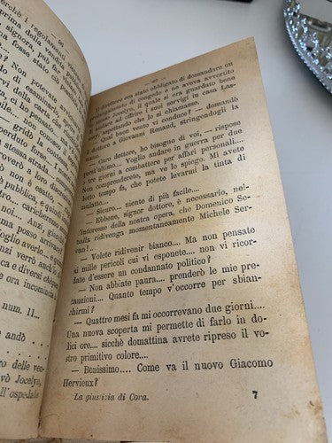 🔴 Book JUSTICE OF CORA Montepin Milan antique 1906 