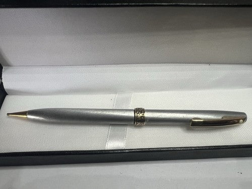 Sheaffer Crayon Mécanique Portemine Chrome Décor à Levier Snap Écrit