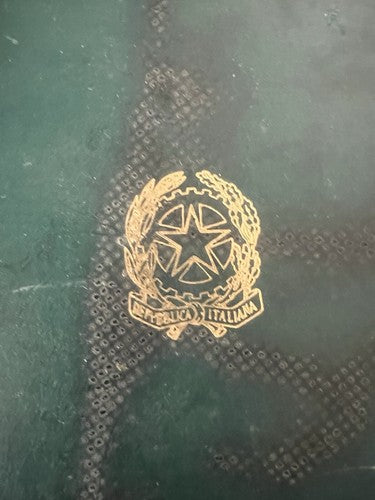 🔴 CAVALIERE scatola medaglia onorificenza custodia astuccio cofanetto N.4