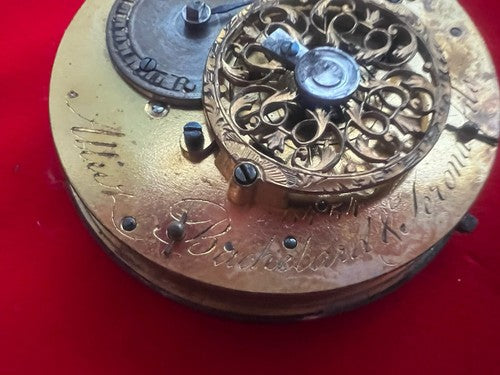 Alliez Bachelard & Therond Vintage Pocket Watch Movement Replacement Parts