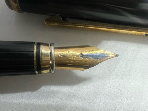 Dh Stylo-Plume Stylo à Plume Marbré à Cartouche Stylo Plume M Écrit Vintage