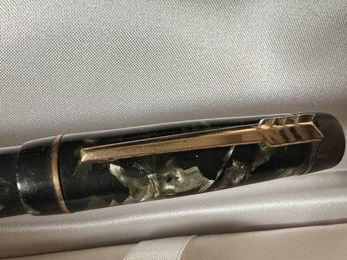 Der Croxley Stylo-Plume Stylo à Plume Dickinson oder Marbré Antique 1950 