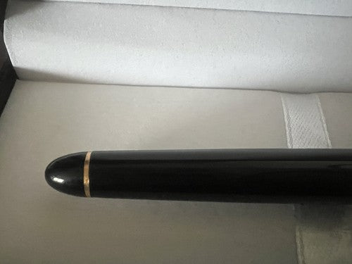 Marksman Stylo-Plume Stylo à Plume Noire Profils Or A Cartouche Écrit Vintage