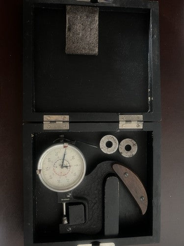 🔴 KEILPART manual wood thickness gauge with case 
