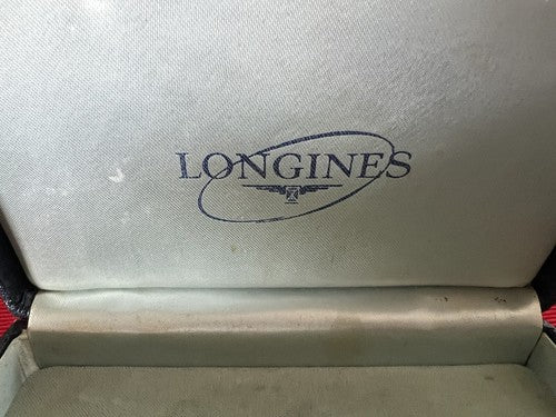 🔴 LONGINES box scatola orologio T5 cofanetto astuccio custodia ORIGINALE 1940
