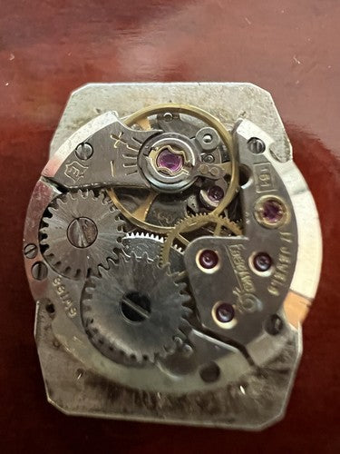 Eberhard Mouvement Montre Calibre 151 Manuel De Examen Pièces Vintage