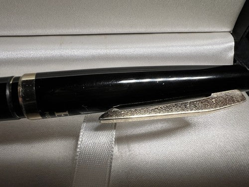 🔴 PILOT E penna stilografica nera pennino ORO 14 KT a cartuccia vintage 1970