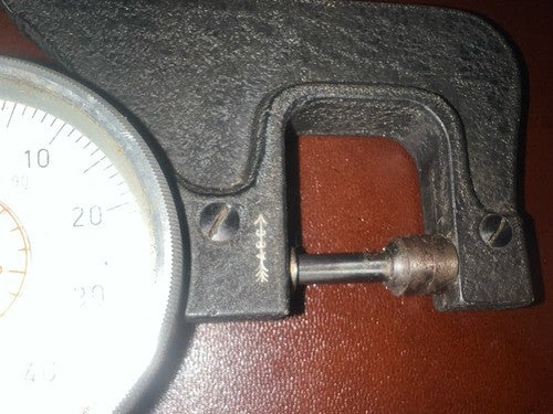 🔴 KEILPART manual wood thickness gauge with case 