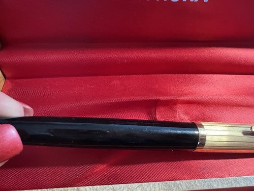 🔴 AURORA penna stilografica 888 P duo cart pennino ORO M scrive vintage C