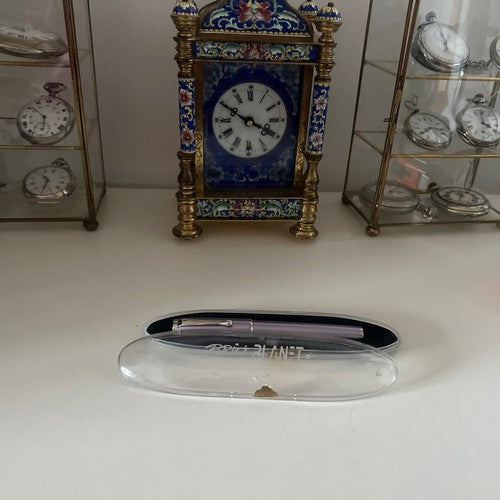 🔴 BRIO PLANET penna stilografica con astuccio, scrive perfettamente, vintage