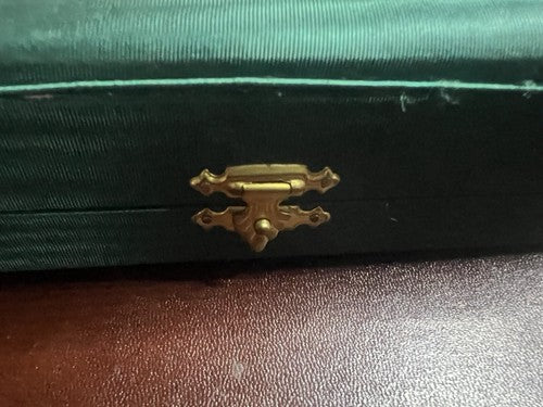 🔴 Scatola box orologio gioiello penna astuccio custodia Manasse vintage