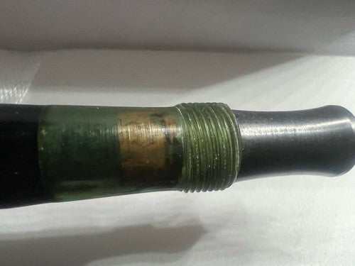 🔴 ALSTER Füllfederhalter aus Zelluloid mit Kolbenkorken und 6D-Feder, Vintage 