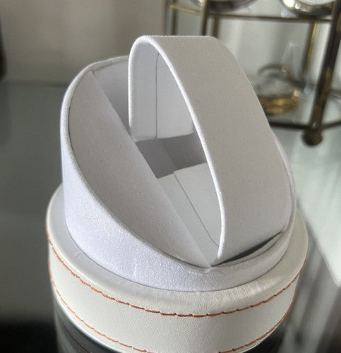 🔴 BOCCADAMO box scatola orologio bianca custodia con cuscino COMPLETO