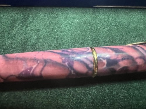 🔴 WATERMAN Reflex fountain pen pink 3 F nib vintage NEW warranty 