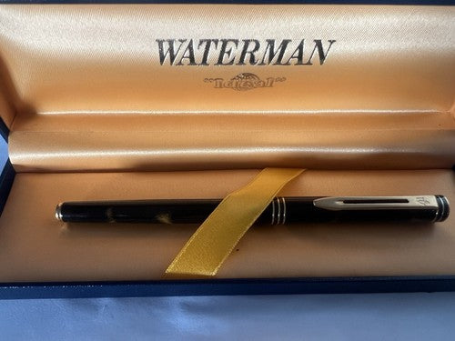 Waterman Stylo-Plume Sphère Ideal Laque Marbré Recharge Roller Écrit Rétro 80