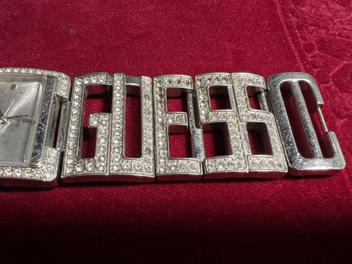 🔴 GUESS women's watch with quartz jewel bracelet with rhinestones 