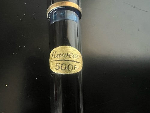 Kaweco Stylo-Plume Stylo à Plume 500F Noire Piston Hublot Bleu Vintage 1970