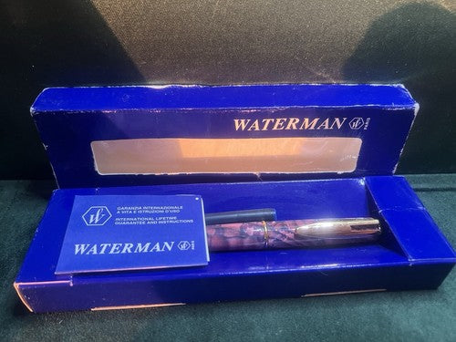 Waterman Stylo-Plume Stylo à Plume Reflex Rose 3 F Vintage Garantie Nouvelle