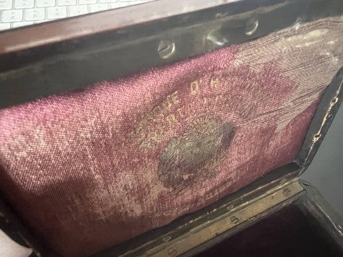 🔴 FRERES BERGEON box scatola orologio tasca cofanetto astuccio custodia vintage