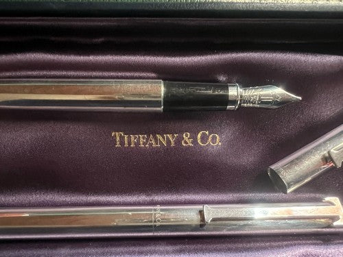 🔴 TIFFANY &amp; Co. Kugelschreiber aus 925er Silber, limitierte Auflage, Mercedes-Silber 