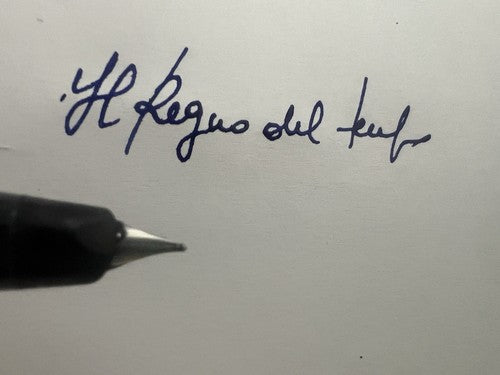 Auretta Stylo-Plume Stylo à Plume par Aurora Chrome Avec Cartouches Vintage