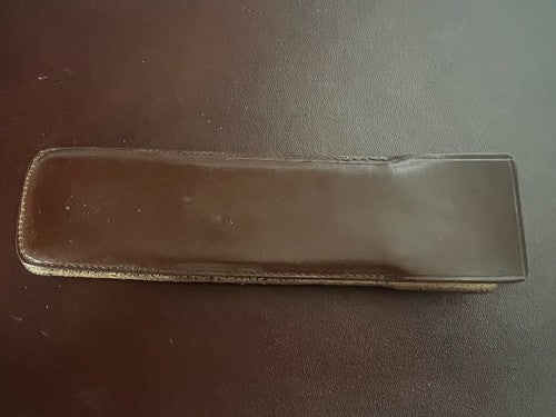 🔴 Regolo GUIGOZ calcolatore latte in polvere fodero pelle vintage