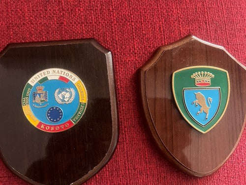 Crest Railroad Workers Alpine Brigade Sassari Mechanisiertes Regiment Los 8 Stück 