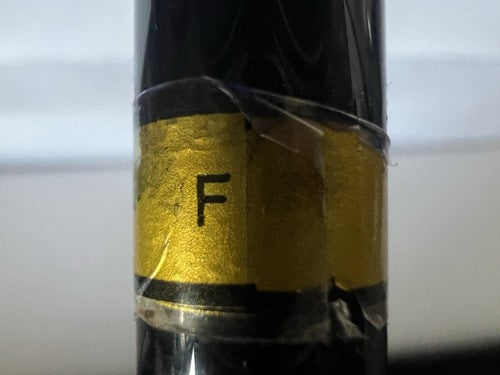 Pilot Stylo-Plume Stylo à Plume Noire F Profils Doré Écrit Vintage 1970