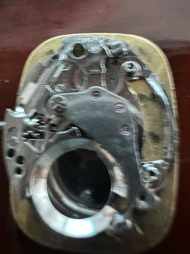 🔴 Movimento MONDIA orologio Mistral quadrante + CORONA