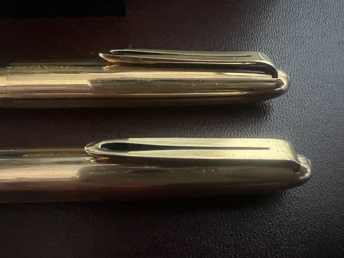 AURORA Bolígrafo Y Lápiz Mecánico Set Serie AQUILA Dorados Vintage 