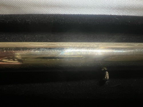 🔴 COLUMBUS penna stilografica retrattile pennino ORO 14KT funziona vintage