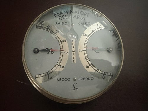 🔴 LEFFE igrometro di precisione umidità meccanico tedesco stazione meteo