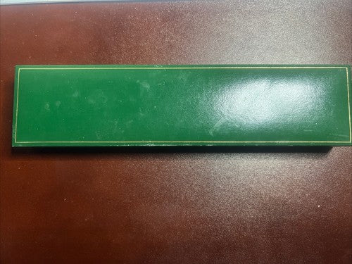 🔴 ORIENT box scatola orologio polso verde cofanetto custodia astuccio