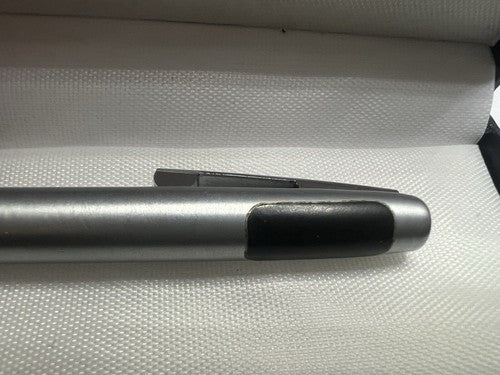 Sheaffer Stylo-Plume à Bille Satin Chrome Profils Poli Clip Automatique Rétro