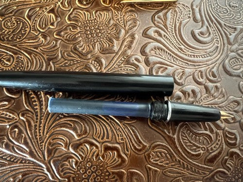 Aurora Stylo-Plume Stylo à Plume Duo Cart Cinzano Or Écrit Vintage Et