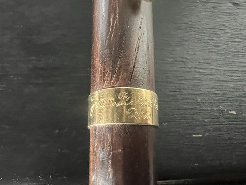 🔴 JEAN PIERRE LEPINE penna stilografica LEGNO a cartuccia iridium Point scrive