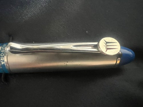 Aurora Pen Fountain Pen Ipsilon Arrows Tricolori Brooch Cartridges Box 