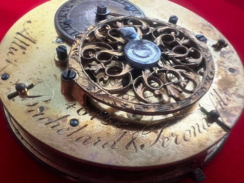 🔴 Movimento orologio tasca ALLIEZ BACHELARD & THEROND parti ricambio vintage