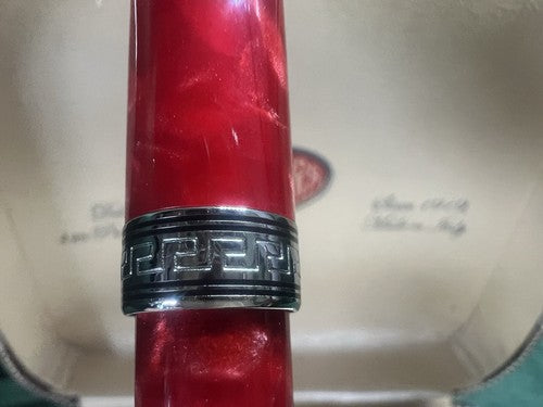 AURORA Optima Auroloide Mini Ballpoint Pen Fire Limited Edition 11 Cm 