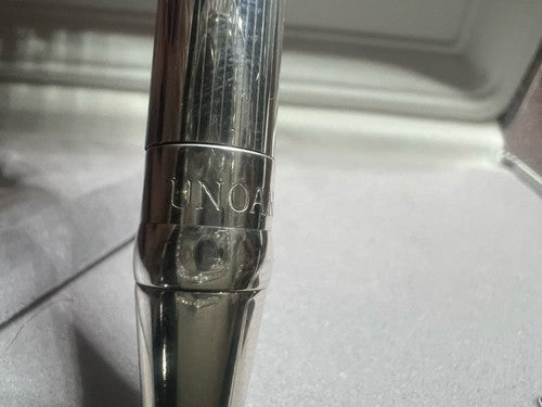 🔴 UNOARGENTO penna sfera ARGENTO 925 MASSICCIO a scatto scrive 2