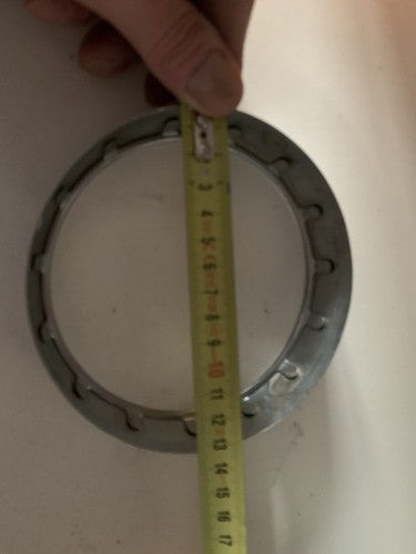 🔴 FIAT 500 D-F-L,600, 1100, Alfa.... 8 pz CORNICI FARI metallo per