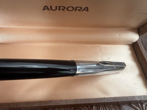 🔴 AURORA penna stilografica 98 pennino ORO F scrive pari al nuovo