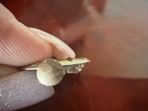 🔴 OMEGA Movimento orologio donna CORONA manuale da revisionare parti vintage