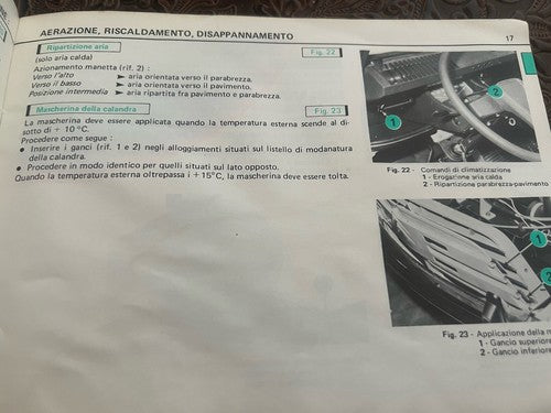 Citroen Dyane 6 Booklet Car Use Maintenance Original Vintage 1983