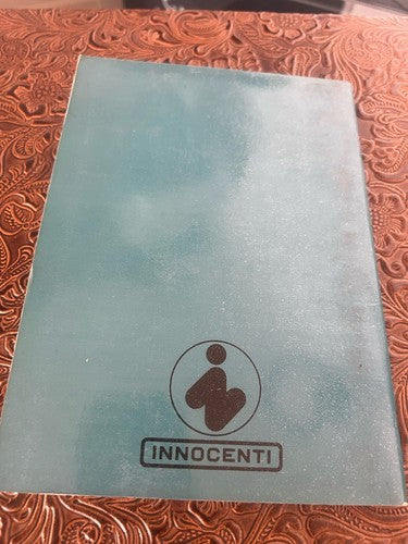 🔴 Originale italienische Vintage-Benutzer- und Wartungsanleitung für MINI 90-120 