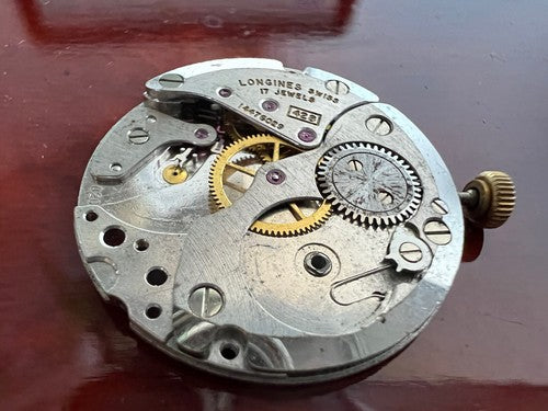 Longines Mouvement Montre Calibre 428 De Examen Pièces Vintage