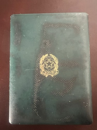 🔴 CAVALIERE scatola medaglia onorificenza custodia astuccio cofanetto N.4