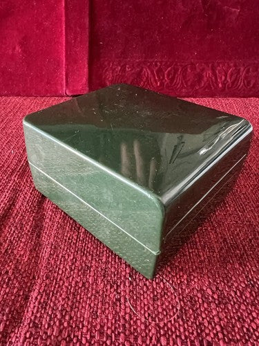 Roubier Boîte de Boîte Montre Vert Avec Loquet Interne Housse