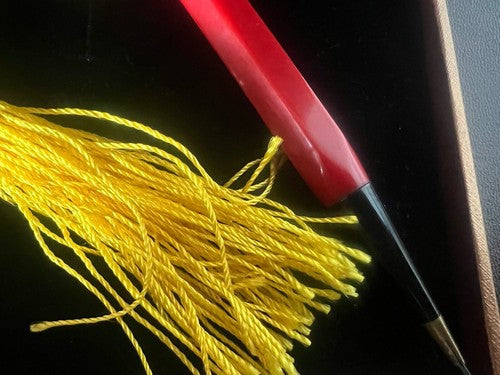 🔴 ROTER Bakelit-Druckbleistift, Bogen, Druckmine, schreibt im Vintage-Stil 