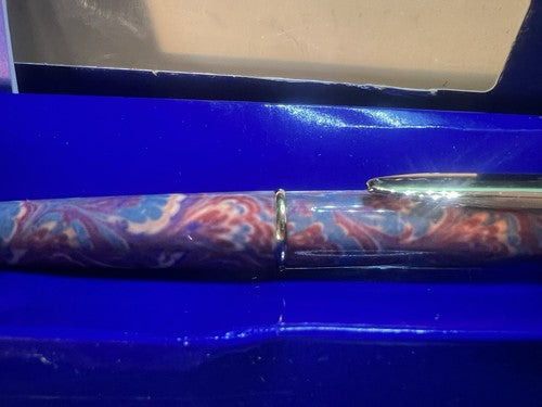 🔴 WATERMAN Reflex fountain pen pink 1 F nib vintage NEW warranty 